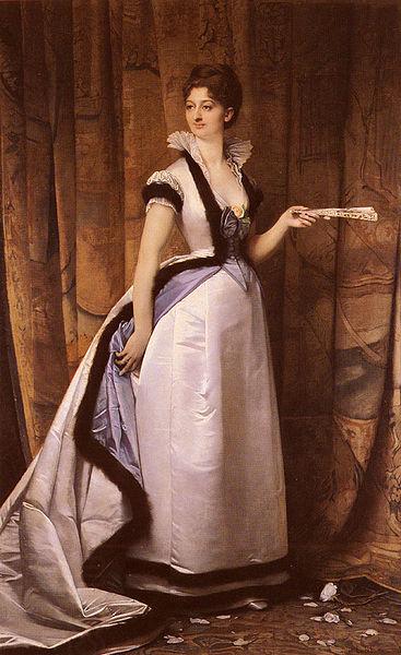 Lefebvre, Jules Joseph Portrait of a Woman oil painting picture